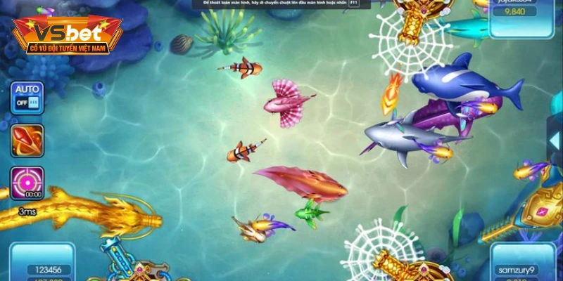 Điểm mạnh khi tham gia vào game bắn cá siêu thị